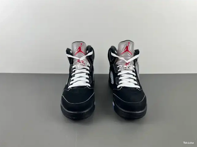Rep TBK Metallic HF3975-001 Air Jordan 5 Reimagined Black 0613